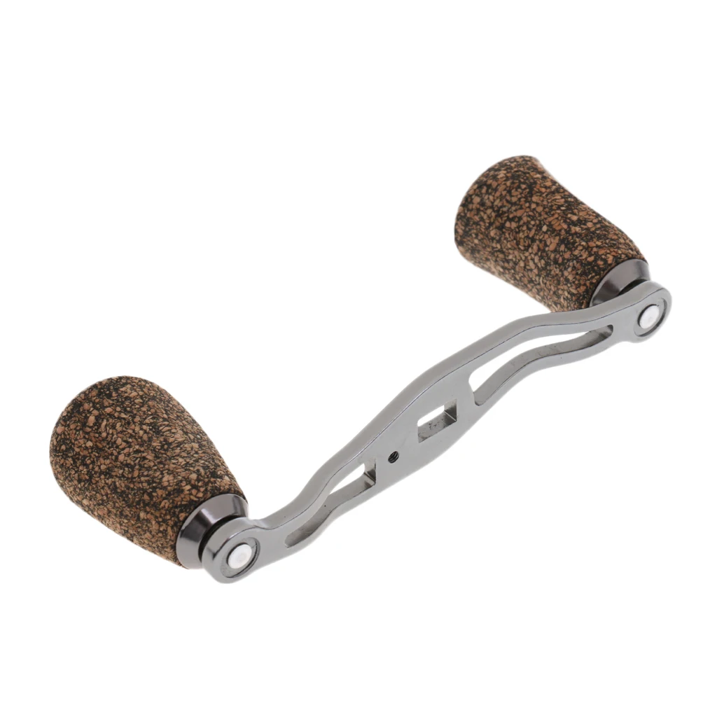 Carbon Fiber Power Fishing Reel Handle Knob Replacement for Baitcasting Reel 85mm/95mm Baitcasting Reels For Fishing