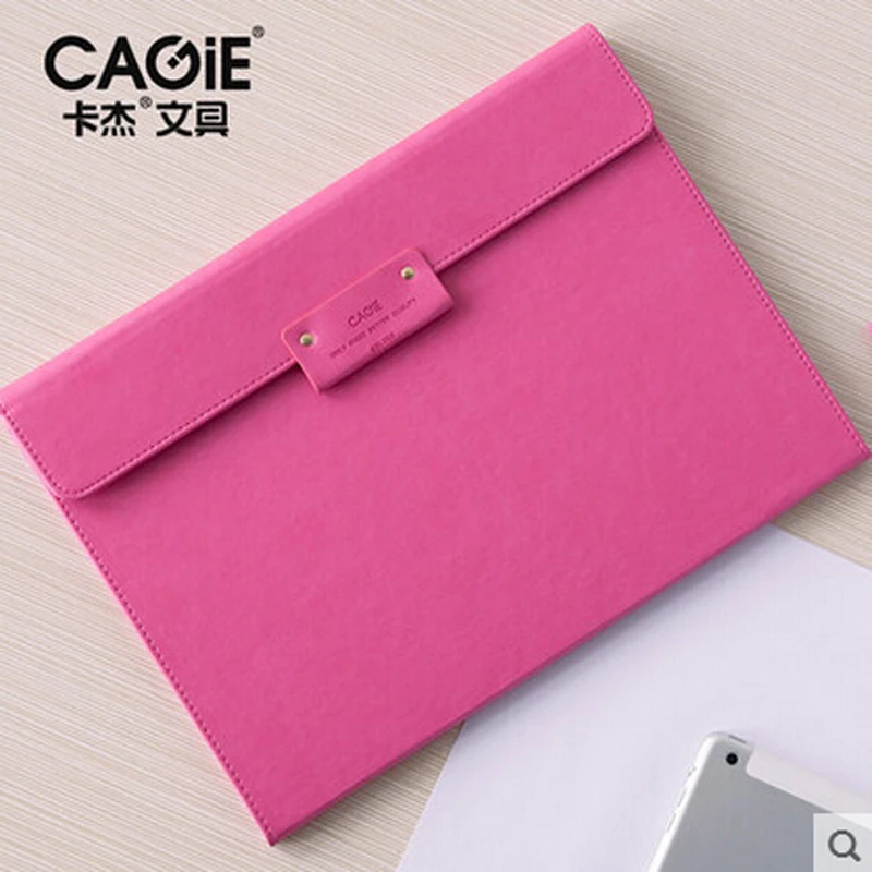 CAGIE Creative File Clipboard Padfolio A4 Record File