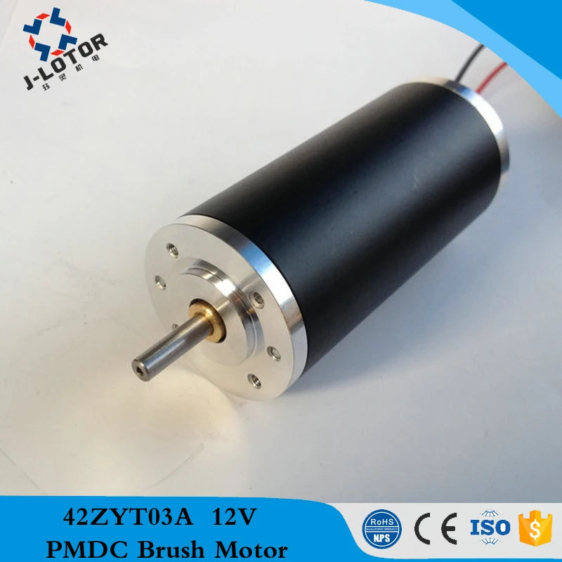 Электродвигатель постоянного тока 42ZYT03A 1.36A ~ 4.65A 12 В 24 48 стабильная скорость и
