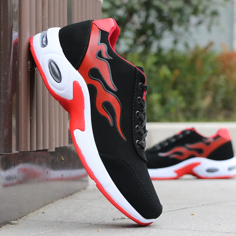 

Fashion 2019 Men Casual Shoes Summer Outdoor Breathable Work Shoes Men Sneakers Air Cushion Male Non-slip Shoes