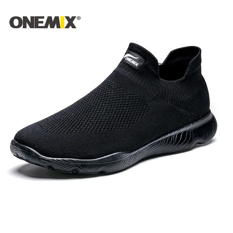 

ONEMIX 2019 Summer Men Runnig Shoes Sports Shoes Men Breathable Mesh Outdoor Walking Shoes Women Light Slip On Sneaker men