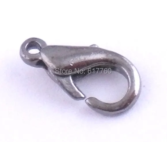 Free Shipping! 100PCs Black lobster Parrot Clasps 12x6mm (E01666) | Украшения и аксессуары