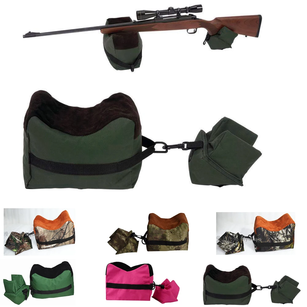 Hunting Gun Accessories Unfilled Dead Shot Front & Rear Shooting Bag
