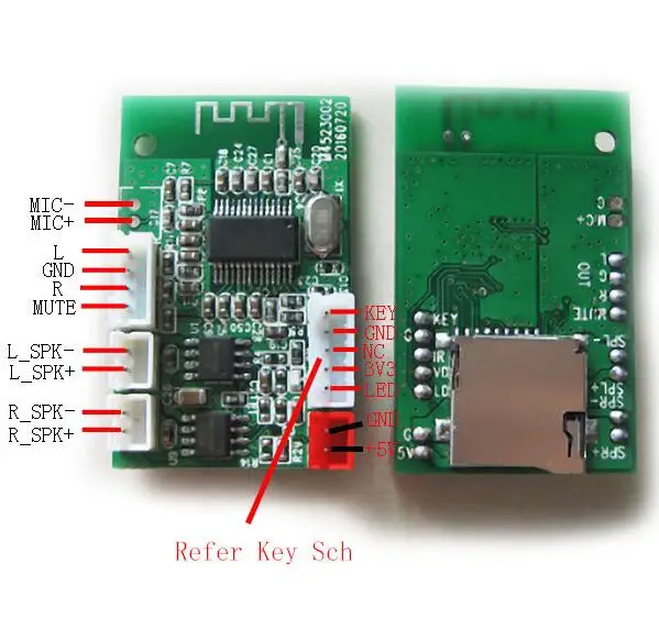 M4523002 buetooth модуль звуковой mp3 декодер мини плата sd карт для проигрыватель usb диска