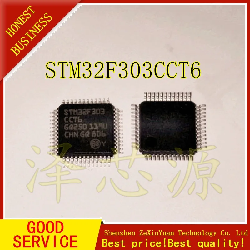 

2PCS STM32F303CCT6 LQFP-48 32 bit microcontroller