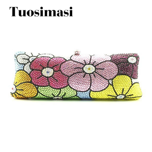 

Pretty Handmade Crystal Ladies Bridal Clutch Bags Women Wedding Gift Bags