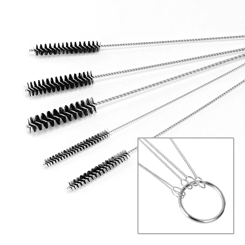 Free-Ship-5pcs-set-Airbrush-Cleaning-Brush-Needle-Mouth-Spray-Gun-Needle-Brush-Kit-Spray-Gun