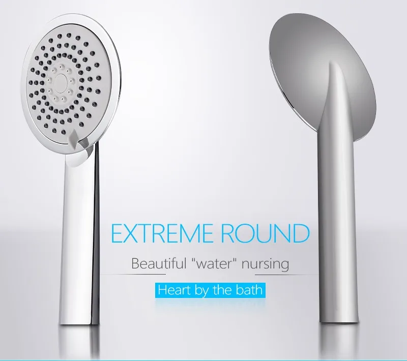 Hand Shower Head,3 Function Chuveiro Douchekop,Mist Showerheads,Multi-Function Three Water Round Handheld Shower Sprayer (1)