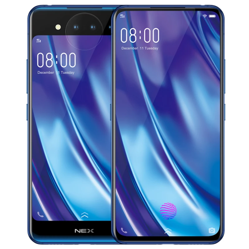 Глобальная версия оригинальный vivo NEX двойной экран мобильный телефон 10 Гб 128 ГБ 6 39