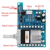 2017 New AC/DC 9V Infrared Remote Control Volume Control Board ALPS Pre Motor Potentiometer 80mmx 51mm ► Photo 3/6