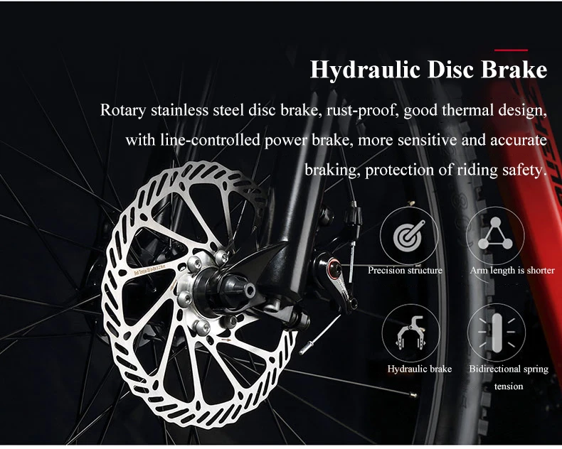 Perfect 27.5inch electric mountain bike 48V lithium battery hidden in frame 240w motor hybrid ebike Hydraulic disc brake Oil shock 8