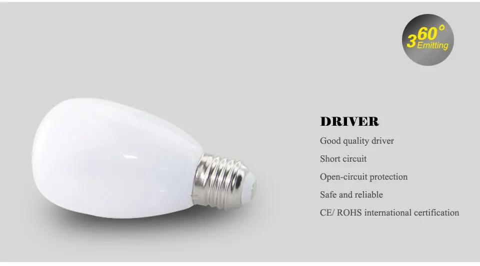 E27 Led Bulb Lampades led Light (7)