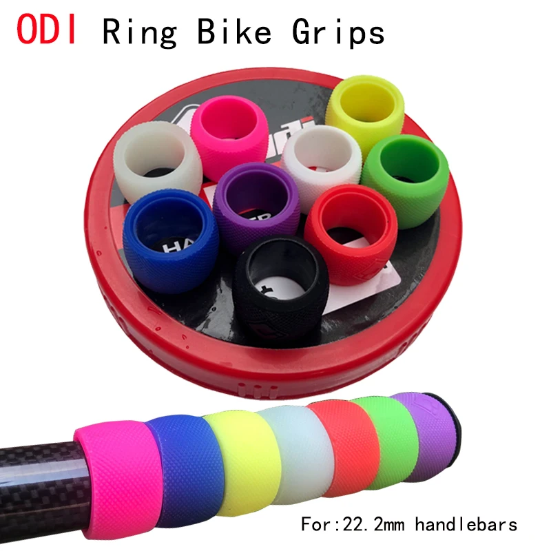 

ODI Bike Grips MTB Children's Balance Car Silicone Grips Non-slip Shock Absorption Multi-color Ring Type BMX Bicycle Grips