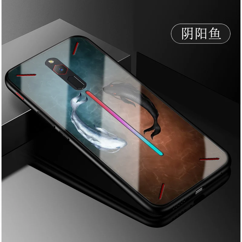 Чехол для Nubia Red Magic чехол телефона s задняя крышка из закаленного стекла RedMagic