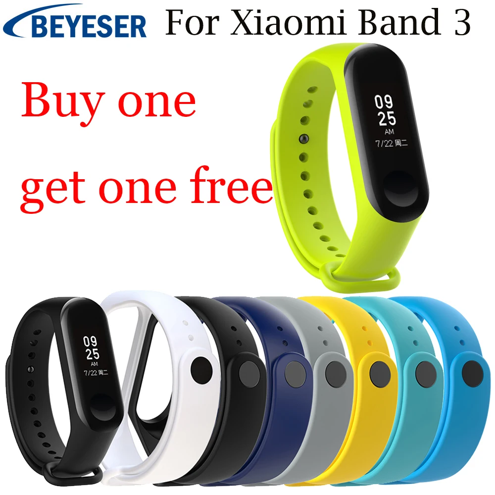 

Soft Silicone Band for Xiaomi Mi Band 3 smart sport Strap watch wrist strap For xiaomi mi band3 accessories bracelet Miband 3