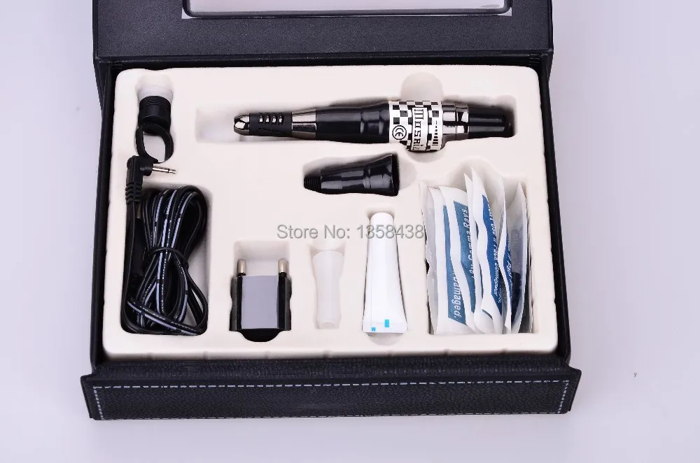 

1 Set MOSAIC MACHINE Small Complete Kit with Needles Caps Permanent Makeup Tattoo Eyebrow Machine Eyebrow Lip Eyeliner