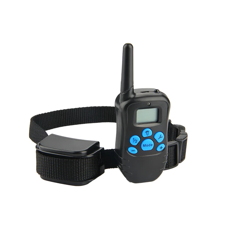 

Electric Pet Training Controller Waterproof Remote Controller with LCD Display 300m Dog Training Remote Control with Dog Collar