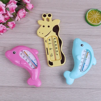 

Cute Cartoon Dolphin Water Room Bath Thermometer Baby Bathing Temperature Infant Kid Shower Toy Child Bath Shower Product