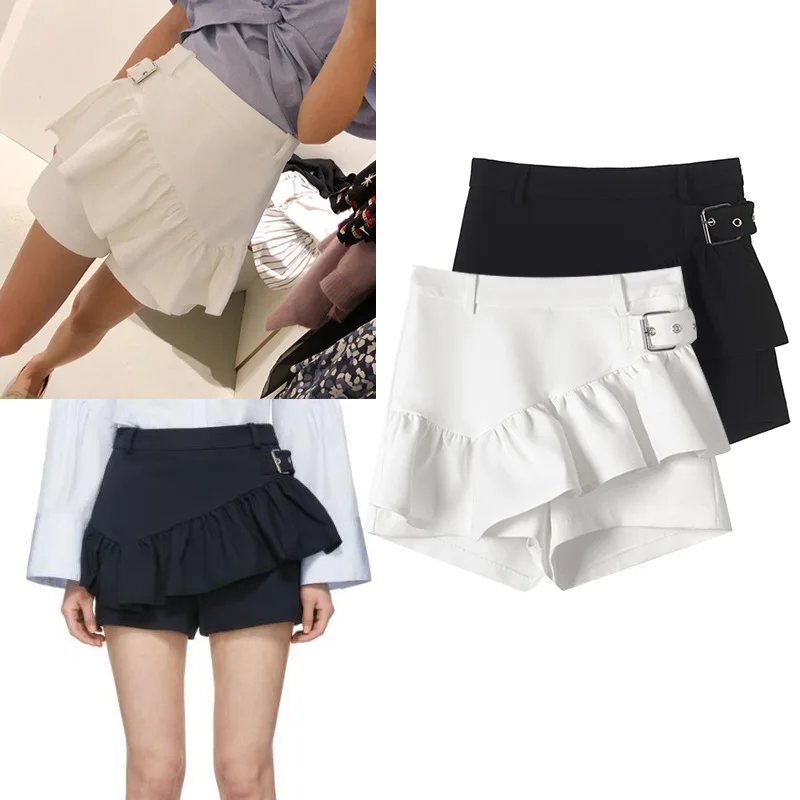 Joker Shorts Veces Falbala Edición Primavera Nueva La Chart see verano Simple Chart Hebillas Puro 2018 Color See pBPcnvqP
