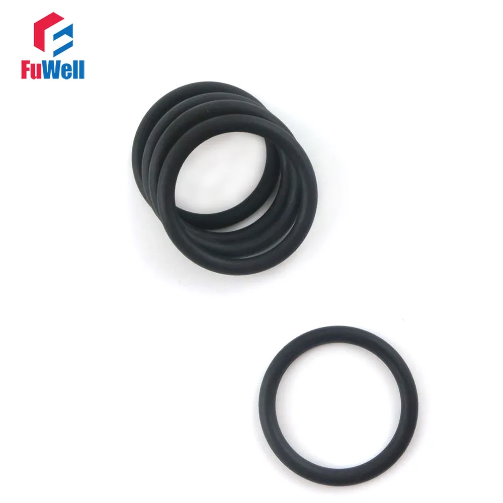 Nitrile Rubber O Ring Outside Diameter=16mm Inside Dia =11mm Thickness = 2.6 mm