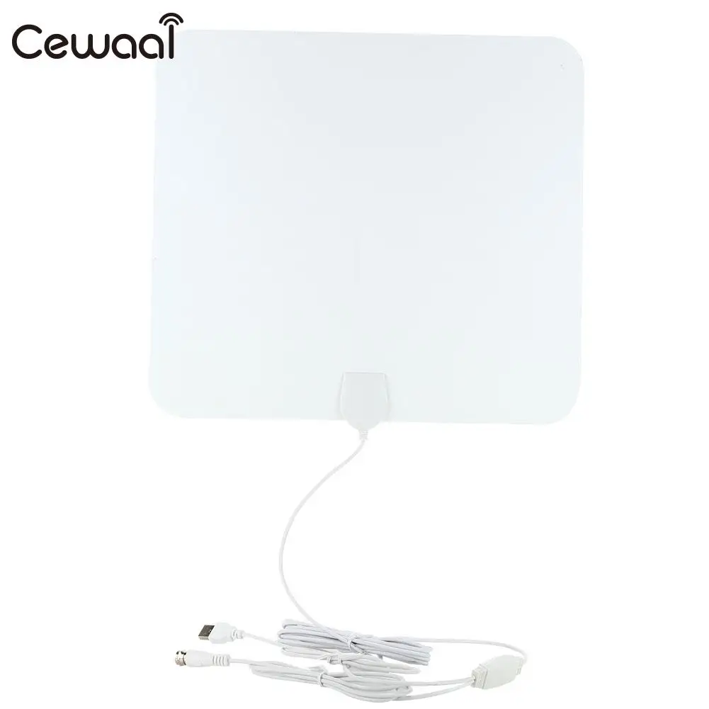 F Port/Tv Port HDTV Aerial Antenna Full HD Booster DVB T TV Antenna DVB