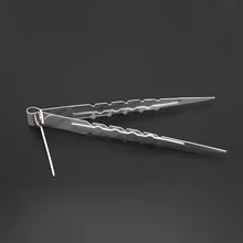 22cm Metal Shisha Hookah Charcoal Tongs Tweezers, or Water Pipe / Sheesha / Chicha / Narguile Accessories Gadget SH101