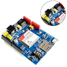 Высокое качество SIM808 GPRS/GSM+ gps-экран 2 в 1 щит GSM GPRS gps макетная плата SIM808 модуль