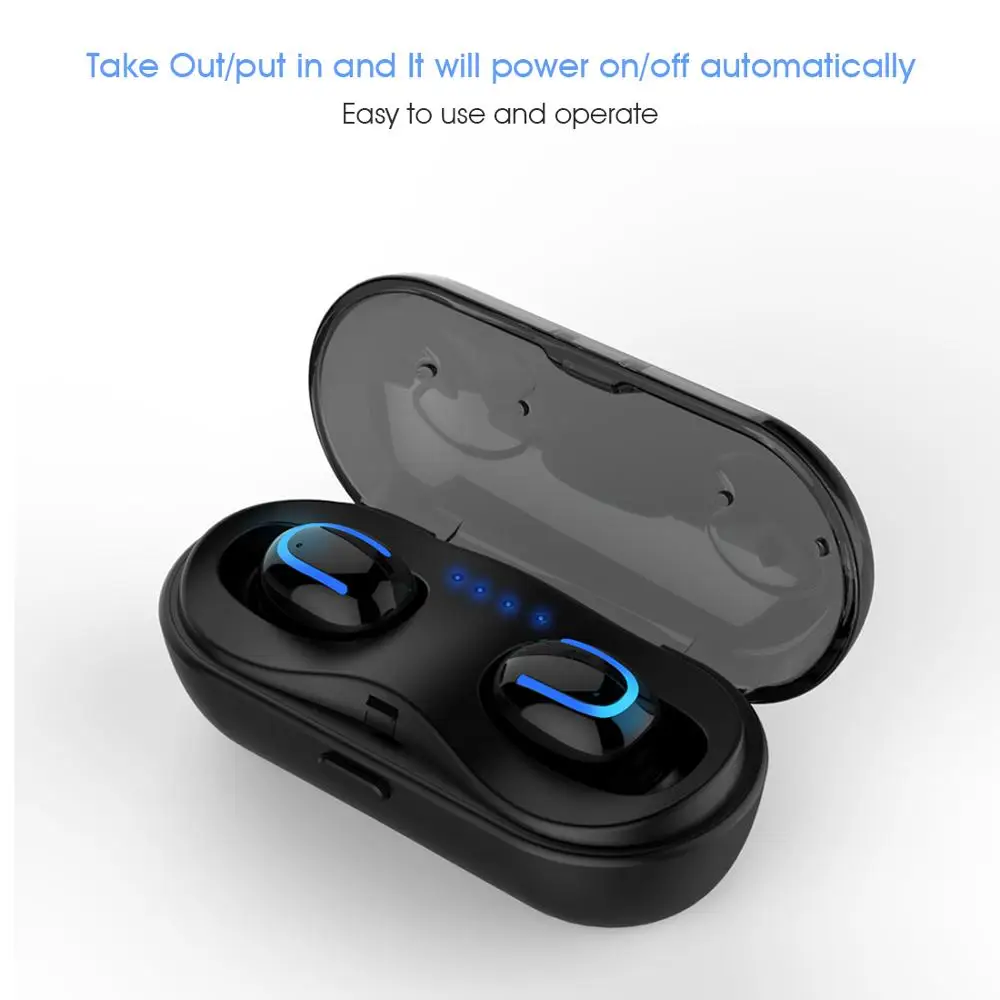 Беспроводные стереонаушники 2020 Bluetooth V5.0 TWS 5 часов работы 600 мА · ч|Наушники и