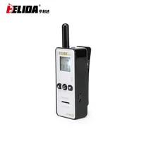 HELIDA-T-M2D Mini Walkie Talkie, 128 Channels, 400-520MHz, Super Tiny Two Way Radio 1