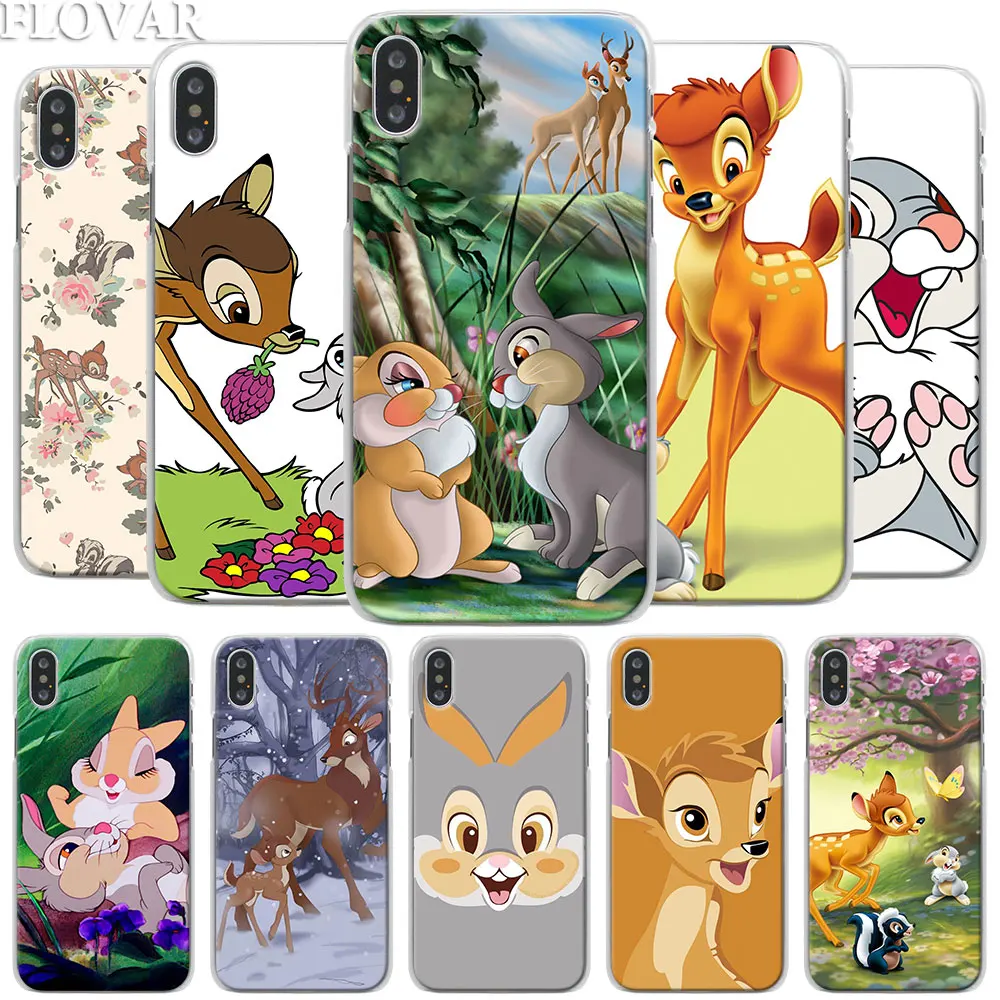 Bambi Thumper чехол для телефона для Apple iPhone X XR 7 8 Plus 6 6s Plus XS MAX 11 Pro MAX SE чехол для телефона Coque