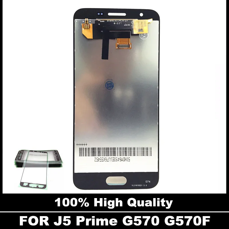 

High Quality LCDS For Samsung Galaxy J5 Prime G570 G570F G570K G570L LCD Display Touch Screen Digitizer Assembly Sticker Glass