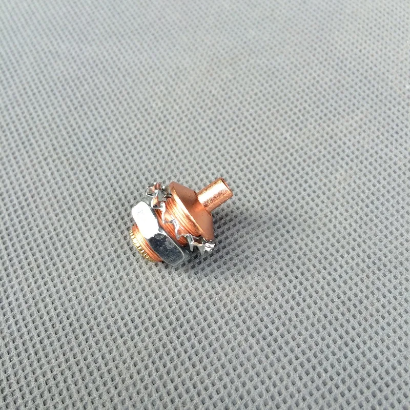 10pcs/lot red copper steel wire rope fixator steel Cable Grip Wire Clip Cord Grip wire lock for office lighting pendant lamp