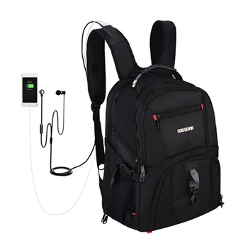 

17 inch swiss backpack mochila waterproof travel Business backpacks School bags Waterproof mochila laptop compute bagpack
