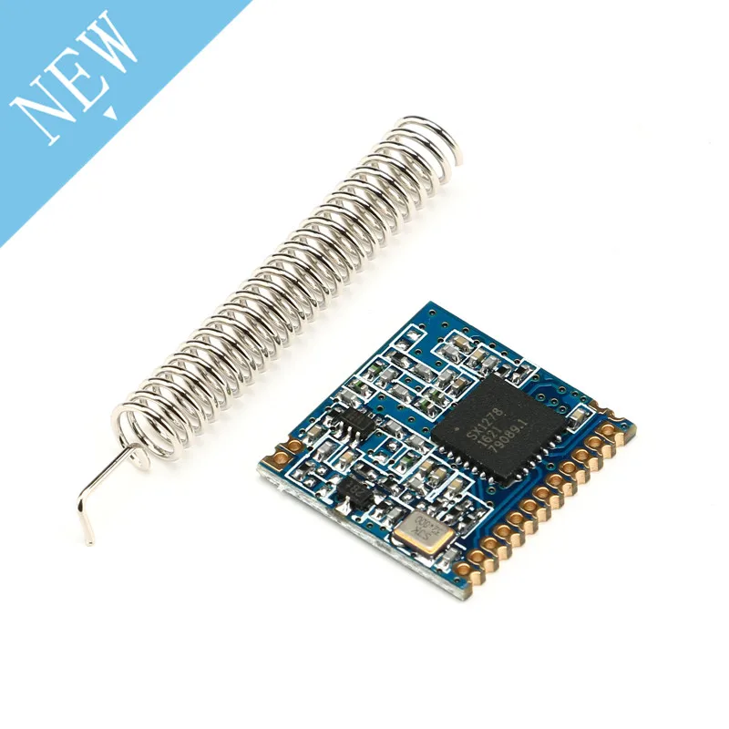 10 шт. 433 МГц LoRa SX1278 с антенной XL1278 SMT SPI интерфейс беспроводной модуль