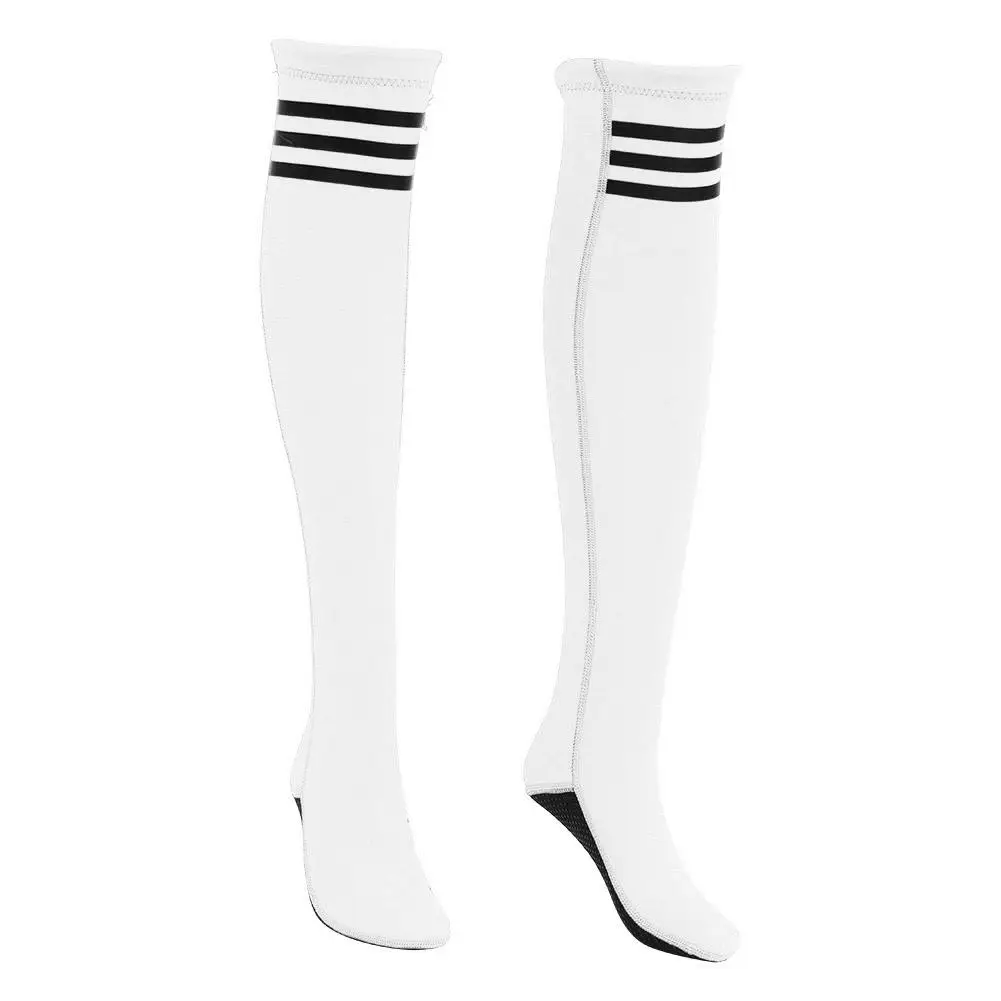 Чулки для дайвинга HISEA женские длинные носки для дайвинга защита от солнечных лучей на пляже противоскользящие выше колена 2 мм неопреновый плавательный носки для дайвинга
