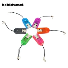 Kebidumei Mini USB 2,0 Micro SD TF флэш-память MicroSD кардридер адаптер для iPhone 5 5S Note 3 N9000 i9500 мобильный кулон