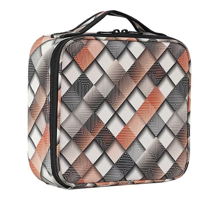 Professional Empty Bolso Mujer Makeup Organizer Portable Travel Makeup Cosmetic Case Adjustable Dividers Storage Bag Suitcases Professional Empty Bolso Mujer Makeup Organizer Portable Travel Makeup Cosmetic Case Adjustable Dividers Storage Bag Suitcases