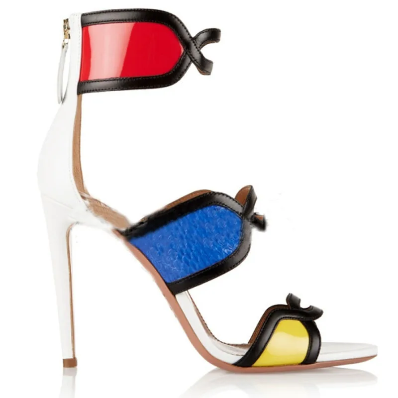 2019 г. новые модные сандалии на высоком каблуке Sandalias Mujer Melissa гладиаторы с открытым