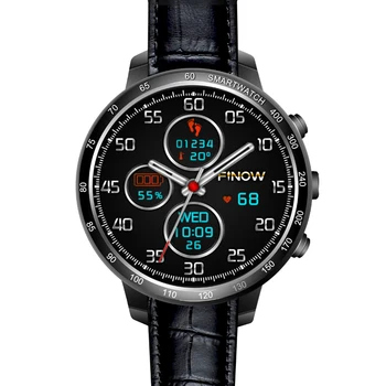 

Classic round smart watch phone with 3G camera wifi bluetooth gps heart rate monitoring best watch for boyfriend & hunsband