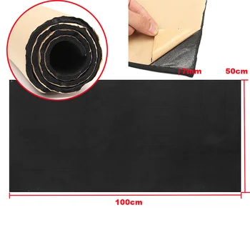 

Proofing Foam Deadening Insulation 100*50cm Auto Sound Deadening Sound Insulation Rubber Hose 8mm Hot 2018 New