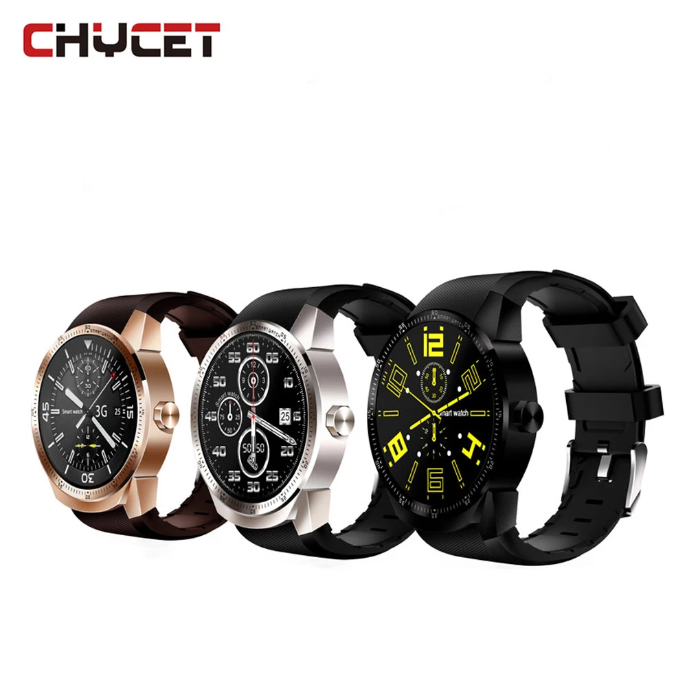

Chycet K98H Smart Watch Android Smart Band Heart Rate Monitor phone MTK6572A Pedometer Bracelet with 3G GPS Smartwatch