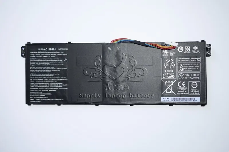 Оригинальный аккумулятор для ноутбука JIGU AC14B18J ACER Aspire E3 111 E5 731 771G ES1 511 R13|original laptop