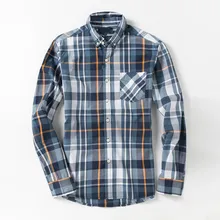 Новое поступление, модные демисезонные рубашки с длинными рукавами для мужчин, молодых, свободные, тонкие, хлопок, повседневные, в клетку размера плюс, MLXL2XL3XL4XL5XL6XL