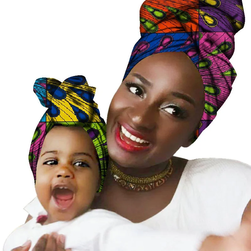 Национальный декоративный шарф, шали для женщин и детей, Африканский головной убор, африканская традиционная модная восковая набивка, Анкара - Цвет: style 23