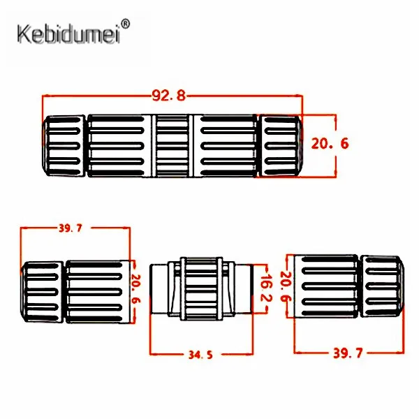 Kebidumei M16 Ethernet сетевой кабель LAN RJ45 водонепроницаемый коннектор адаптер розетка