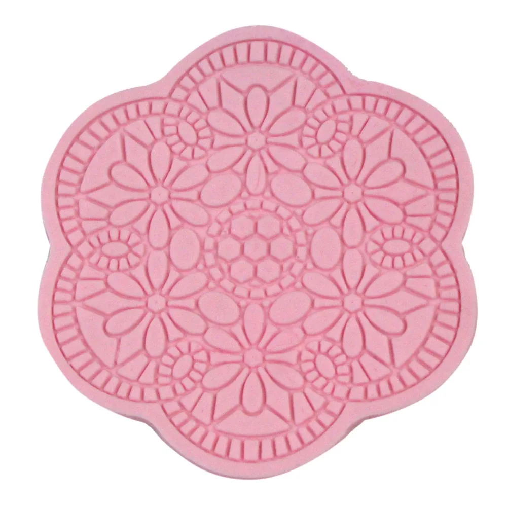 Flower Silicone Cake Mold Ice Cream Chocolate Molds Soap Silicone Molds