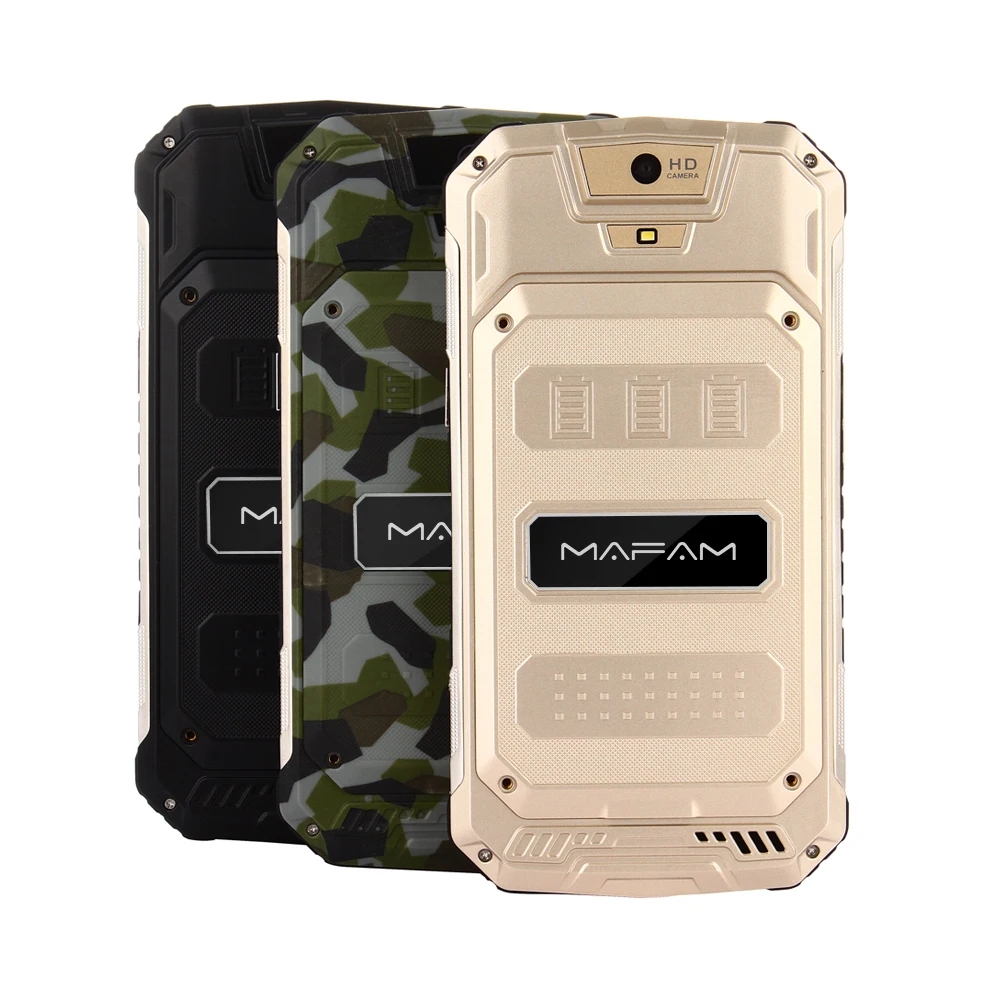 Mafam X20 Rugged Outdoor Android 6.0 Smartphone 5.0inch QHD Screen Quad Core 1+8GB 3G WCDMA 2G GSM Slim Mobile Phone