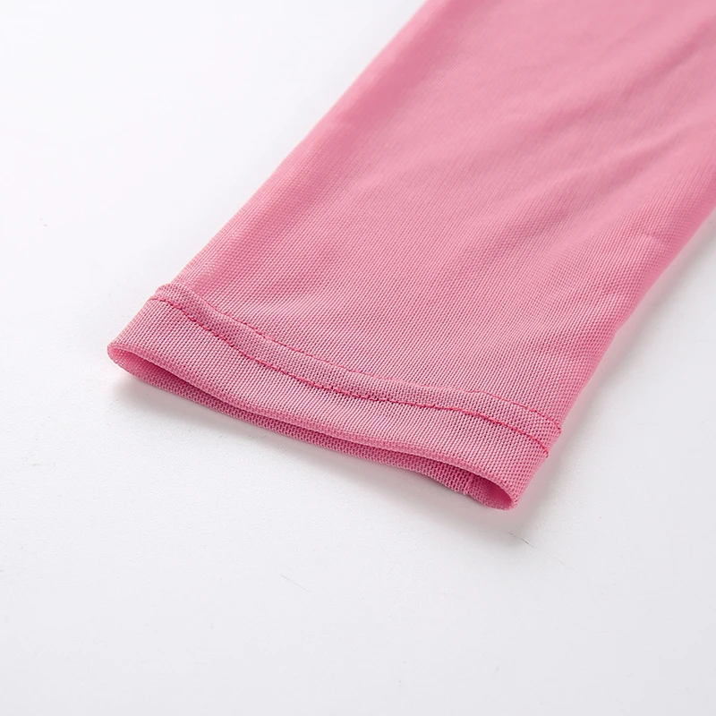 Розовый сетчатый лоскутный боди с открытыми плечами, элегантное женское боди с длинным рукавом и оборками,, сексуальное Бандажное боди с вырезом лодочкой