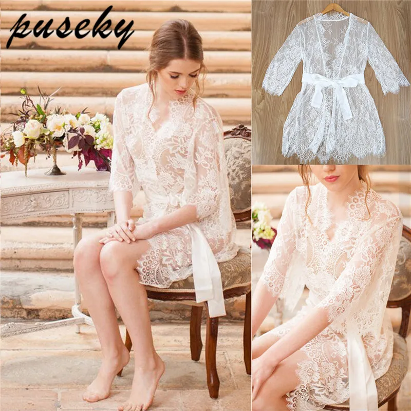 

White Matenity Gown Photo Shoot Maternity Photography Props Lace Dresses Sleeping Hollow Out Dress Maternity Maxi See Through