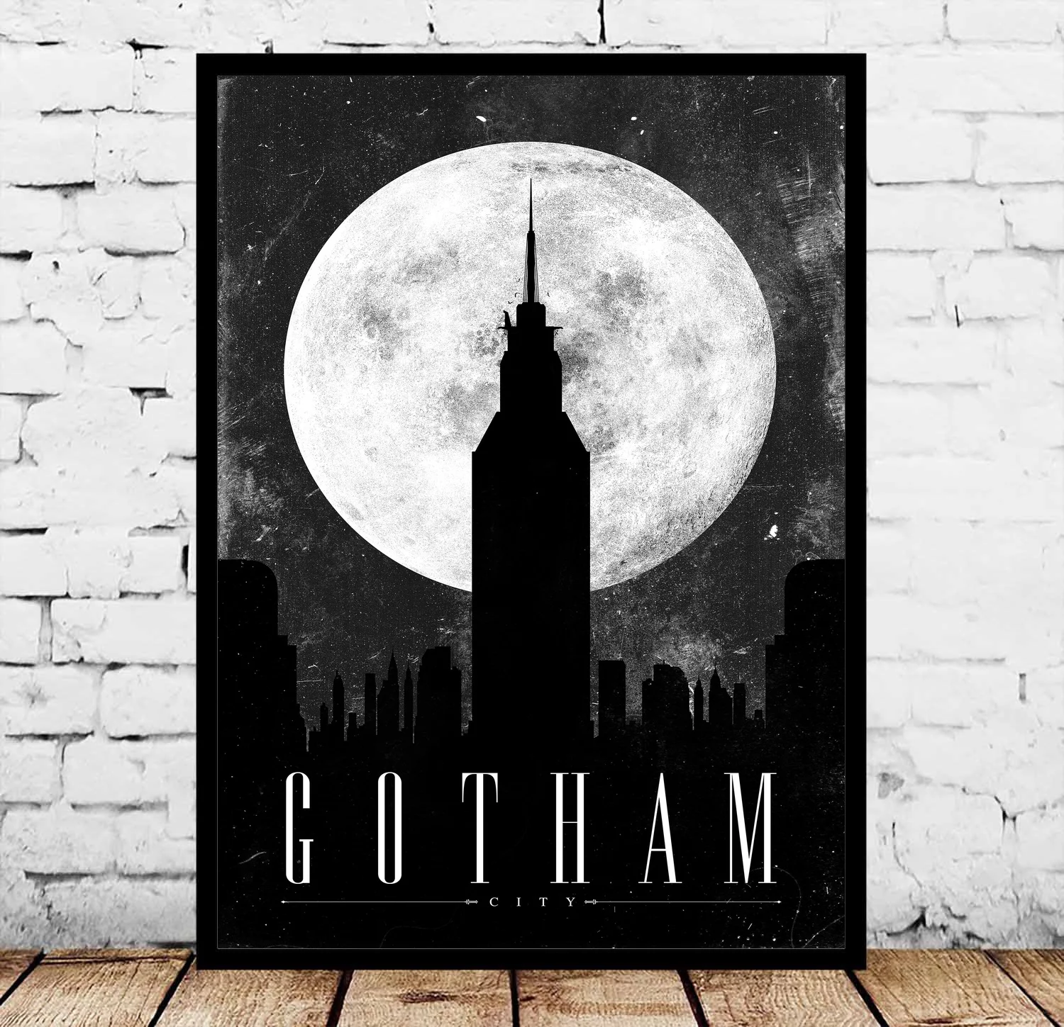 

Gotham City Tv Show DC Universe Movie Posters Silk Art Painting Wall Art No Frame